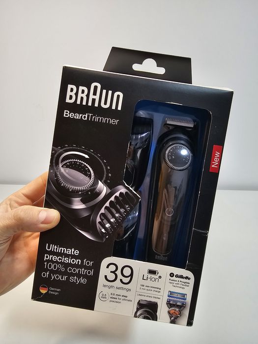 Aparat reincarcabil de tuns barba si parul - BRAUN 5042