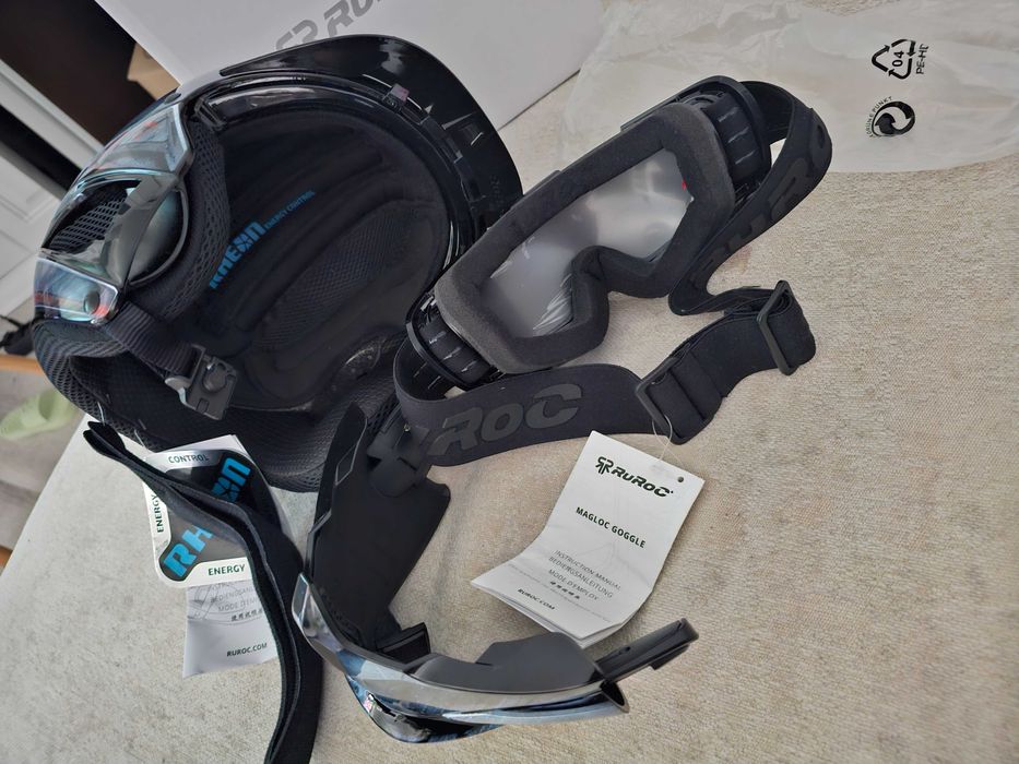 Casca profesionala NOUA de SKI - RUROC RG1-DX *EDITIE LIMITATA* (S)