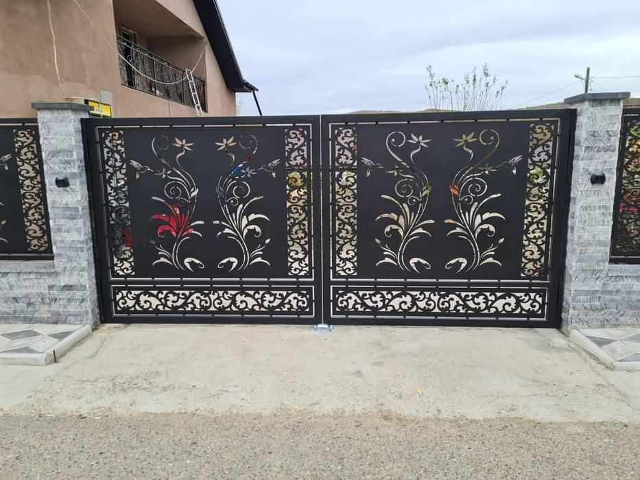 Garduri din șapcă metalica sau gravare laser