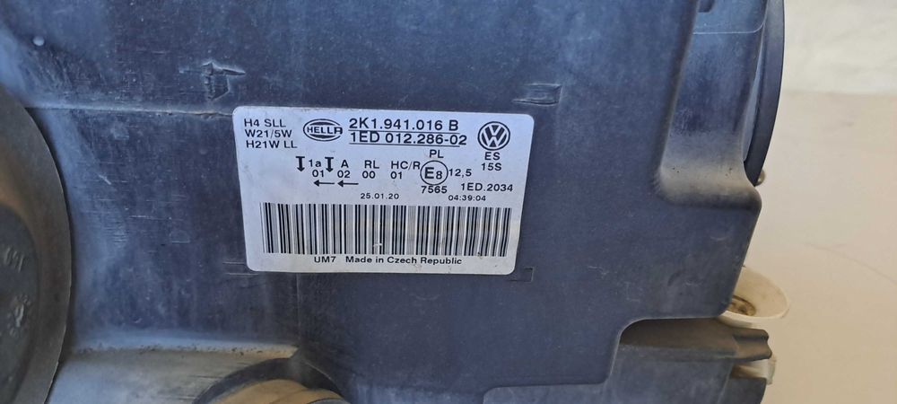 Фар VW Caddy 2020г.