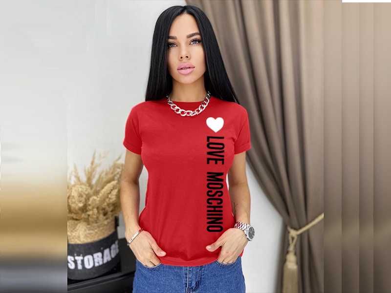 Дамска тениска Love Moschino принт 8 модела