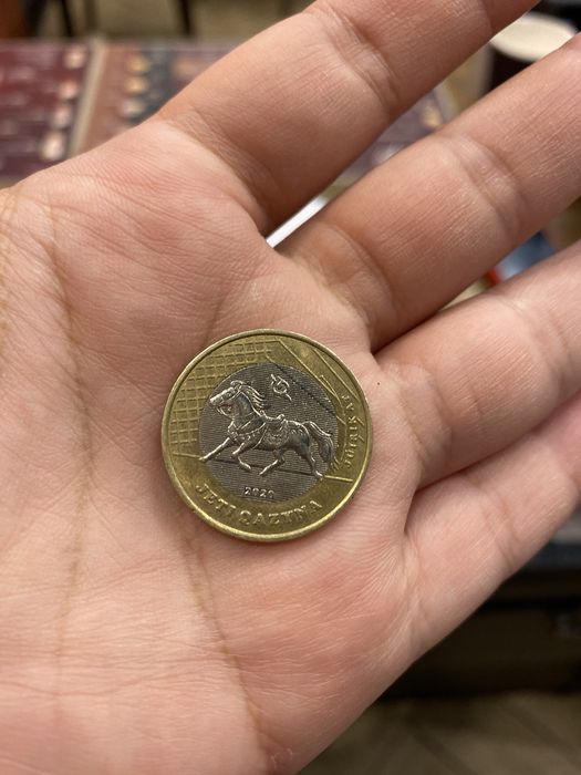 Монета 100 тенге Жети Казына