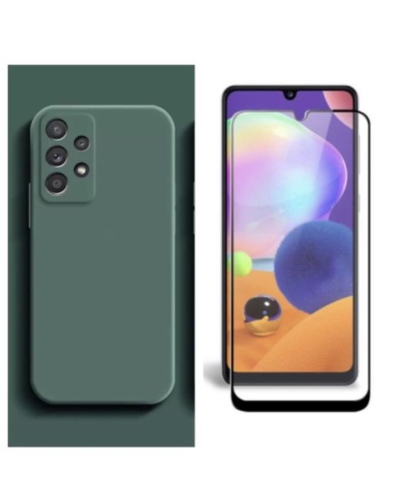 Husa Perfect Case si Folie Sticla 7D Samsung A33/A53/A54/A55/A56