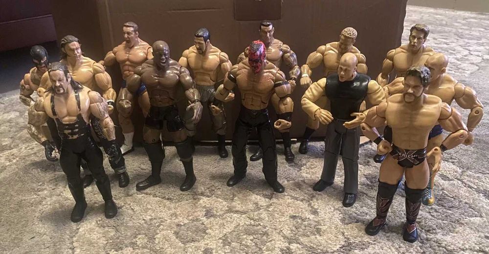 WWE фигурки екшън фигури action figures wrestling разпродажба колекция