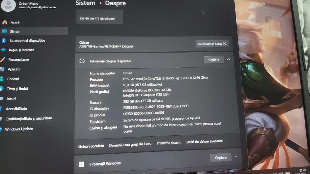 Laptop Asus in stare buna