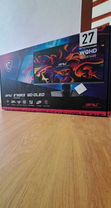 MSI MPG 271QRX-QD Oled 360hz