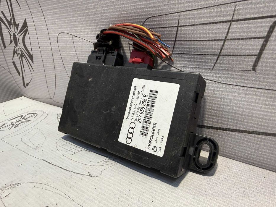 Modul control acoperiș decapotabil Audi A3 8P 8P7959255B 2012 / [2005-2013] / (5B3)