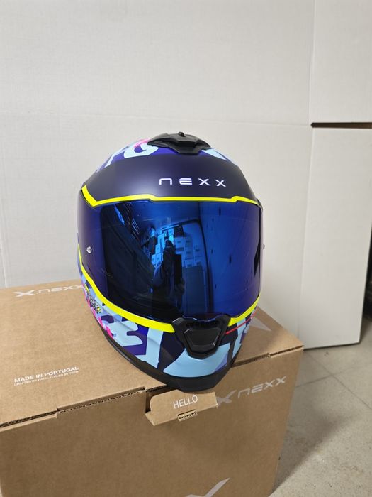 Каска NEXX   INDIGO blue matt - размер L