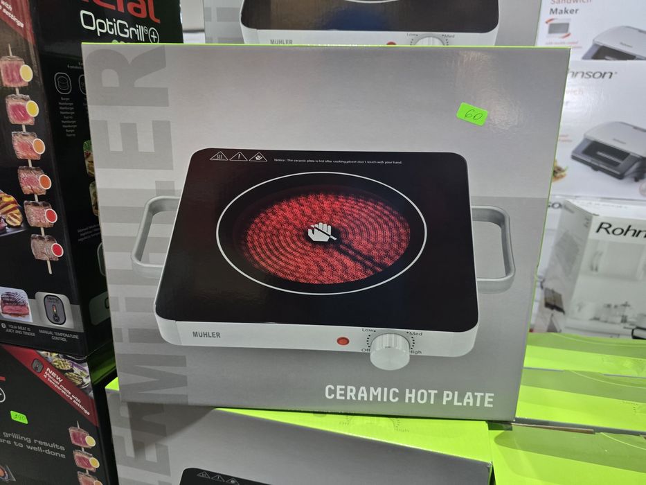 Нов единичен  керамичен котлон  Muhler MHP-2088IS