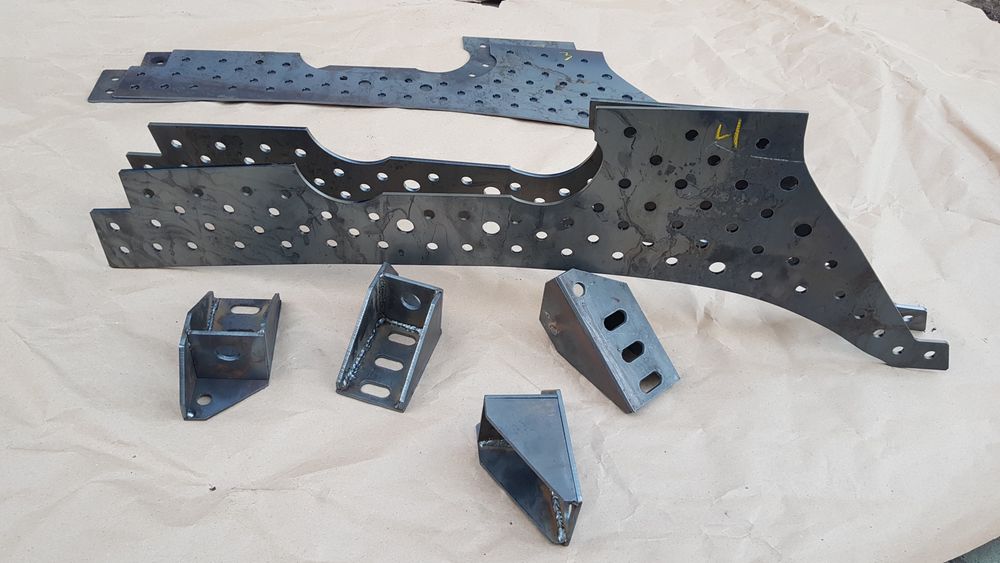 Усиление передних лонжеронов Нива