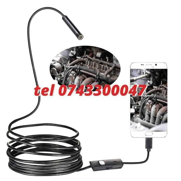 Camera Endoscopica Rigida De Inspectie Android  Pc Micro Usb 2 M