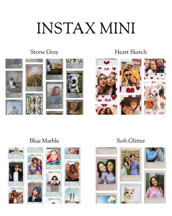 Распечатка фотографий Instax Mini