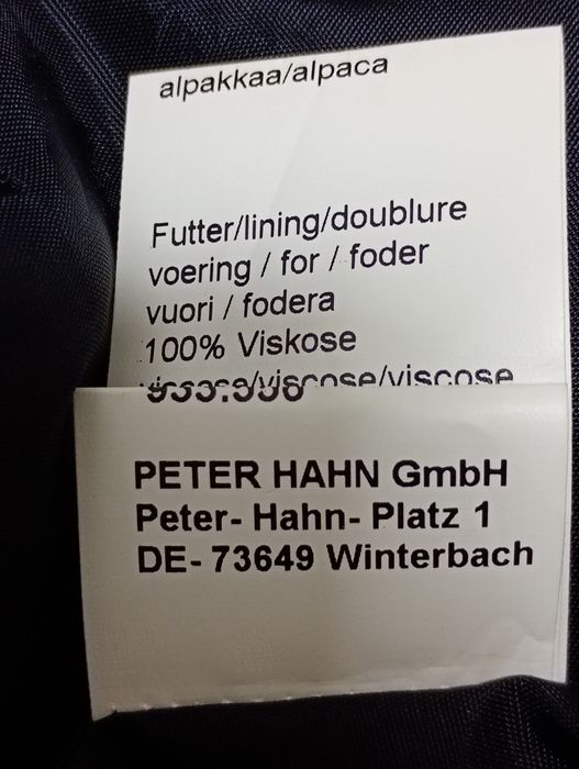 Palton elegant și călduros , de LUX cu 10% alpaca și 90 % lână virgina