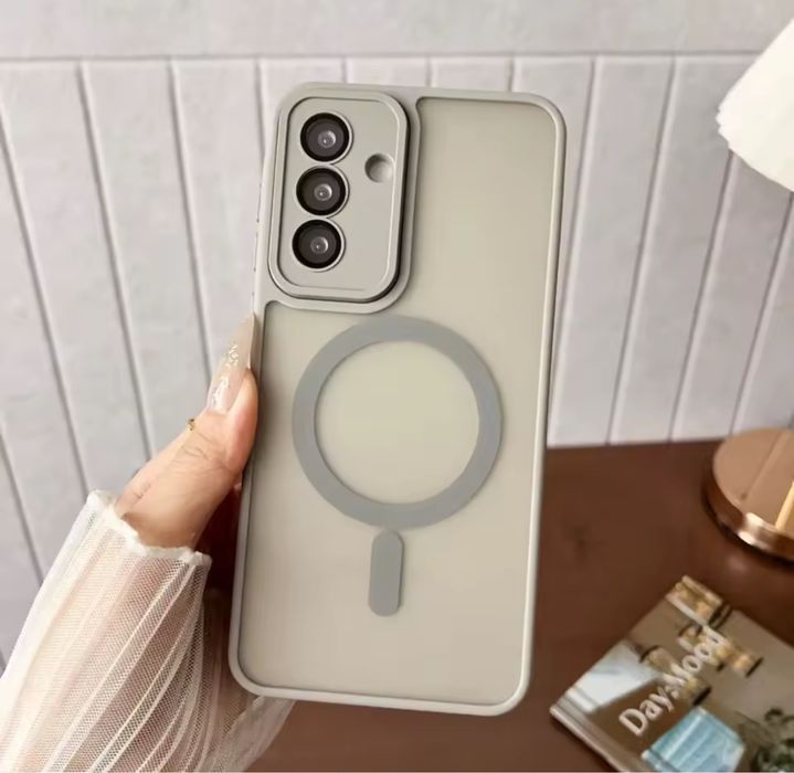 Samsung A07/A17/A36/A56/A26 - Husa Hard Magsafe Spate Matt