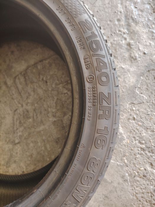 215/40 R16 Continental de vară