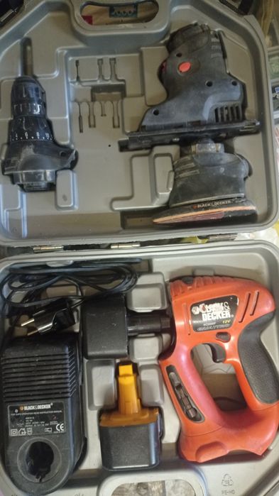 Мултифункционален акумулаторен инструмент Black & Decker KC2000F Quattro (12V),