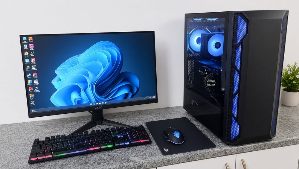 Игровой компьютер i7-4790, RTX 2070 8Gb, ОЗУ 16Gb, SSD 250Gb, Hdd 1Tb