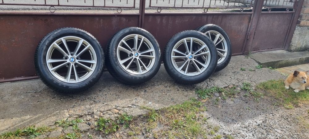 Jante de aliaj R 17 cu anvelope de iarna Bmw  G 30 ,G 20, G 01, 5×112, VW, Audi