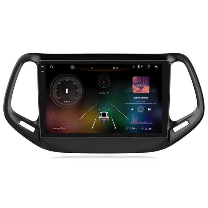 Navigatie Dedicata Jeep Compass (2016-2020), 9Inch, Carplay