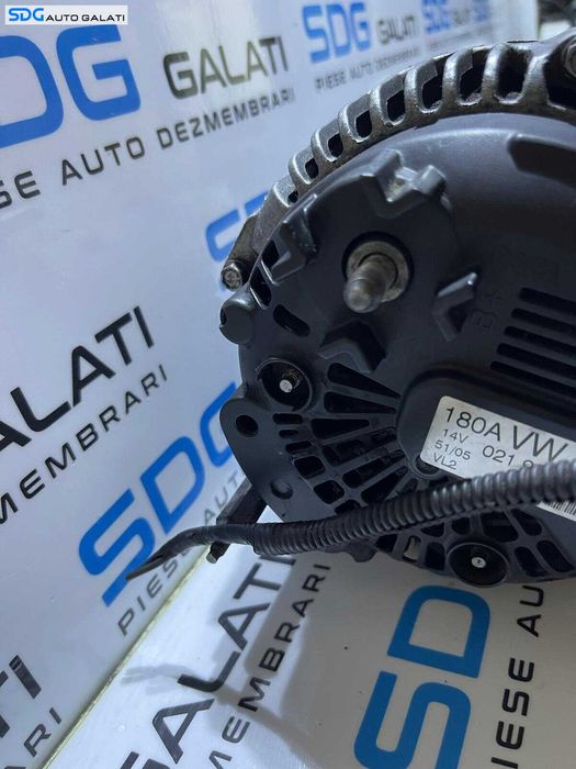 Alternator 180A Seat Exeo 2.0 TDI 2008 - 2013 Cod 021903026L [B0076]