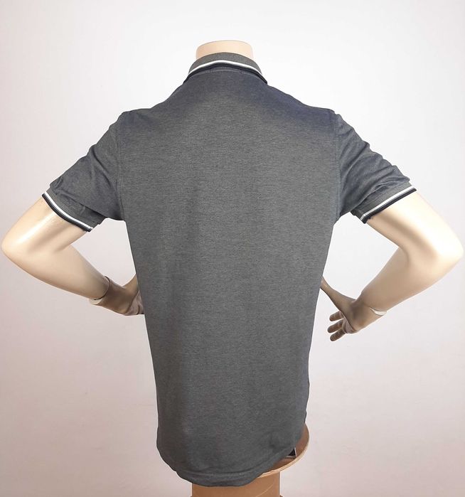 Fred Perry Twin Tipped - Оригинална мъжка тениска с яка размер L