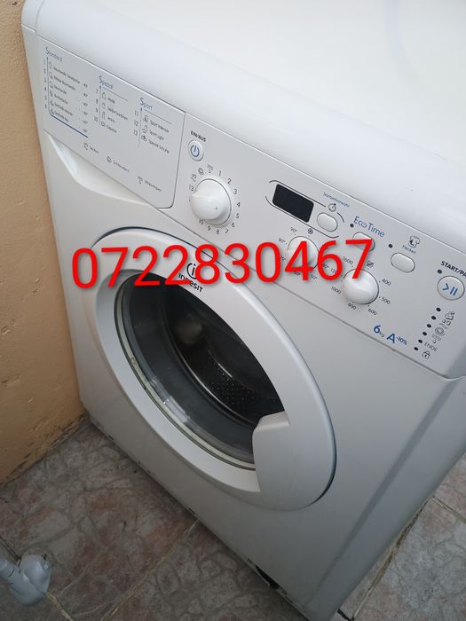 Mașină de spălat rufe clasa AA îndesit 187W