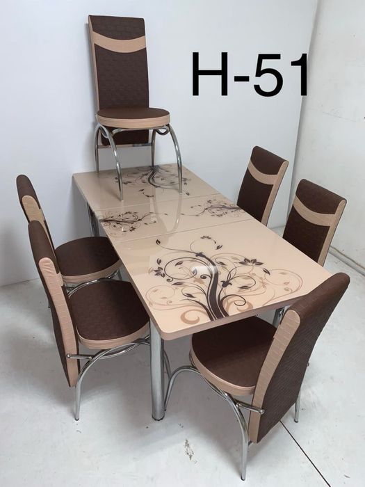 Трапезен комплект - 6стола