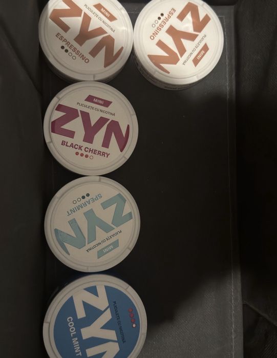 snus-uri zyn 50 lei 5 cutii