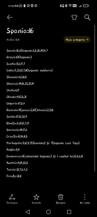 Set cărți euro 2024 nefinalizat(81 de cărți) sau 1 leu buc.