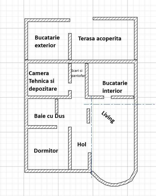 Casa de vanzare Lazuri- complet mobilata si utilata