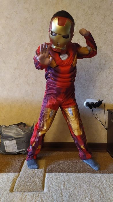 Костюм супергероев. Новые. Китай