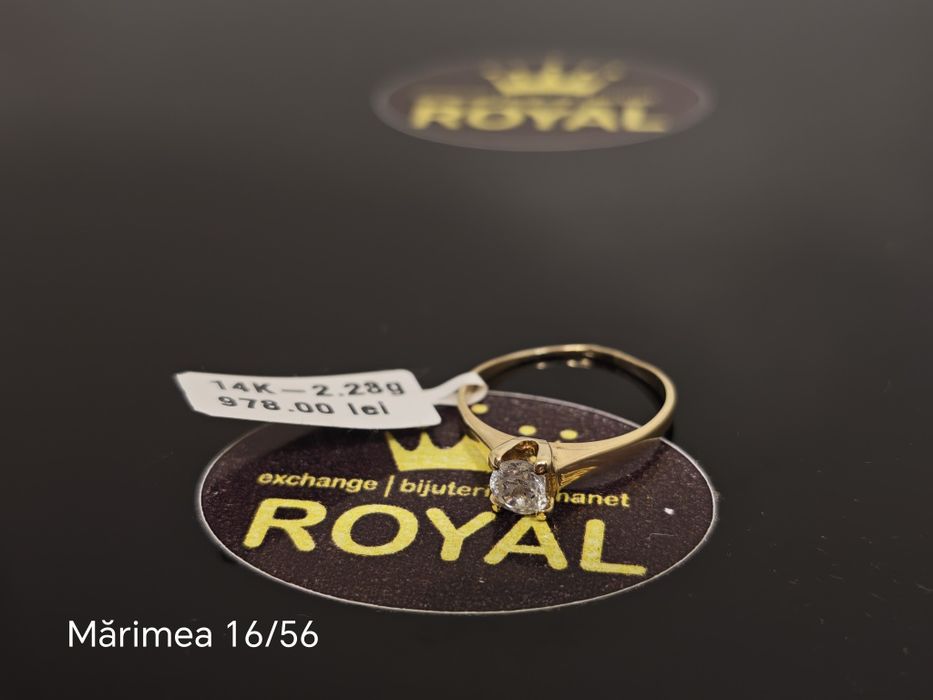 Bijuteria Royal: Inel aur 14k  2.23  gr