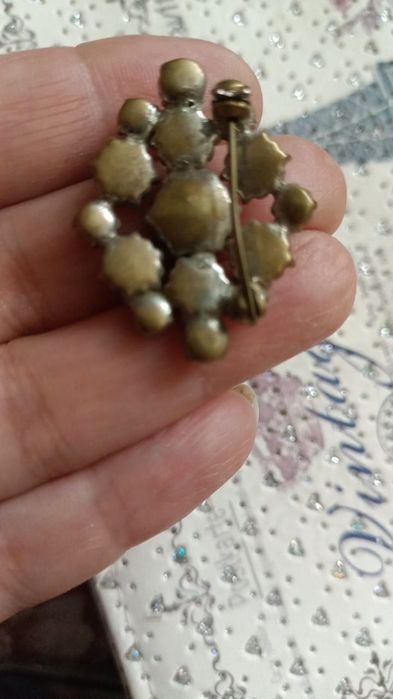 Брошь СССР  чехословакиия яблонекс 30 е г