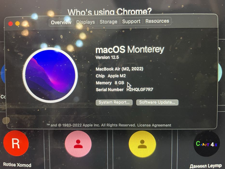 Macbook m2 91% 2022год