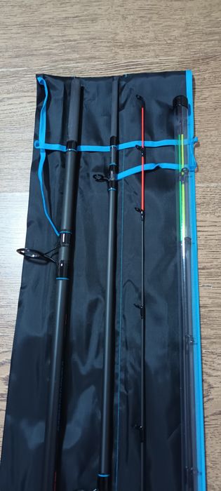 SET 2 Lansete Feeder Robinhan HARRIER 3,90 metri Actiune:180gr carbon