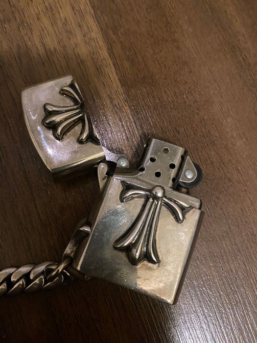 Chrome Hearts Zippo Lighter, Sterling Silver 2000