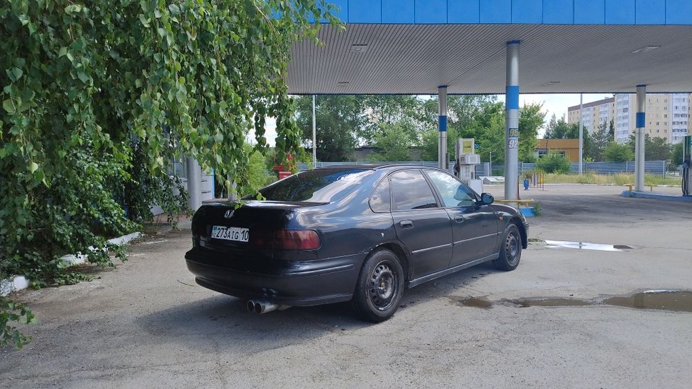 Хонда в хорошем состоянии.