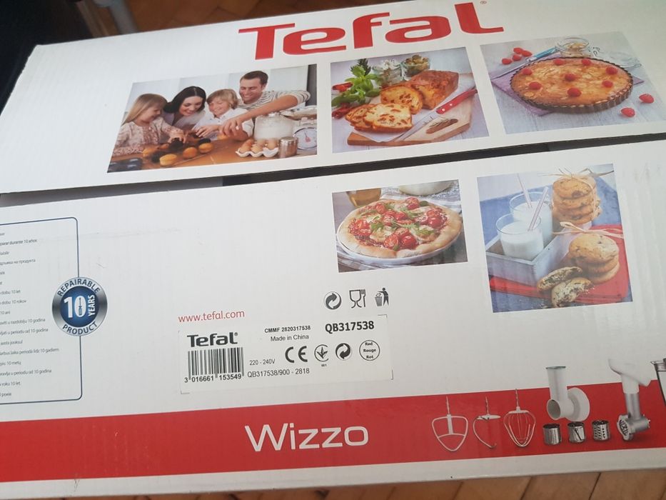 Кухненски робот-Tefal wizzo QB317538