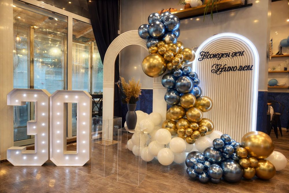 Украса за абитуриентски бал, сватба, кръщене, рожден ден