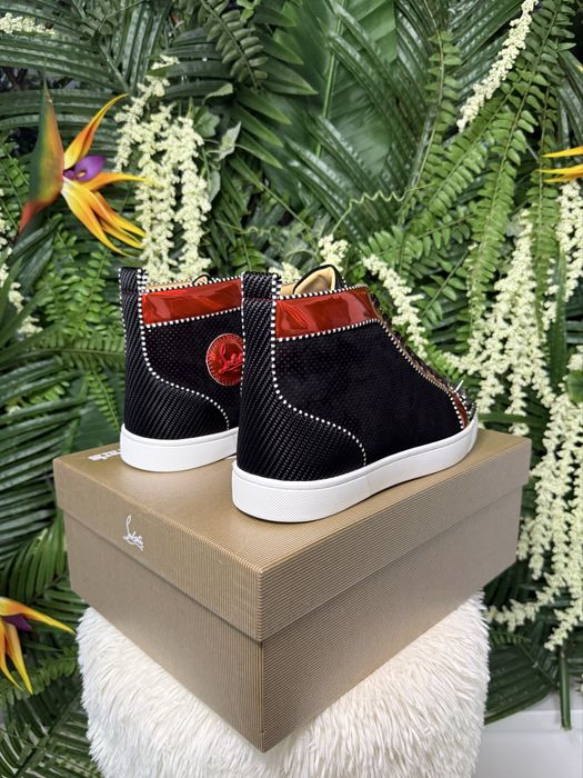 Christian Louboutin High Orlato Black Red