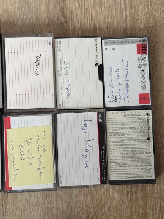 Lot 10 casete video 8 mm