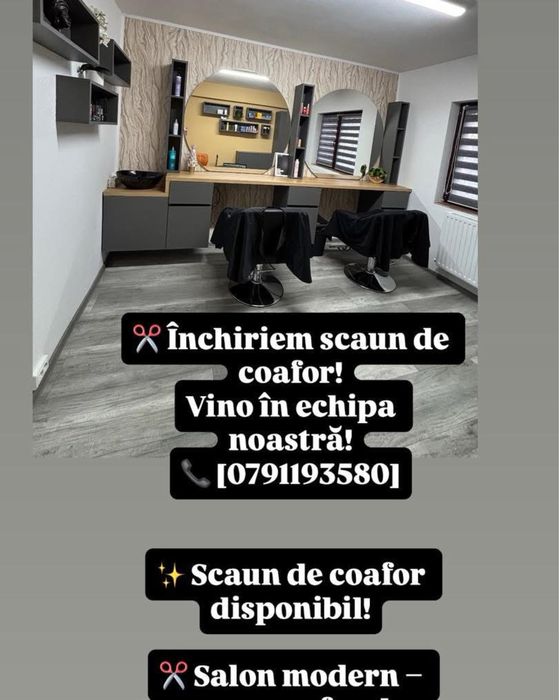 Inchiriem post coafura