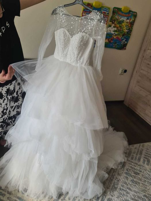Свадебное платье в стиле Vera Wang