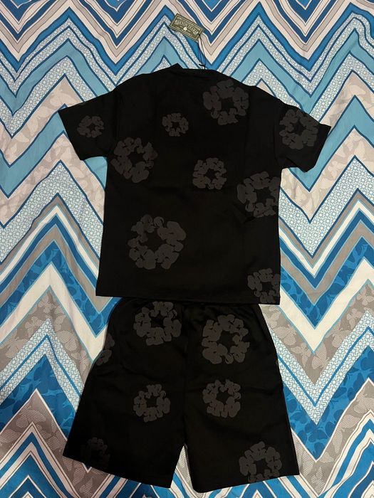 Compleu denim tears negru Full stoc