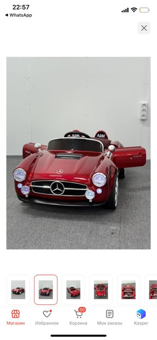 SL 190 mers benz ингрушка машина