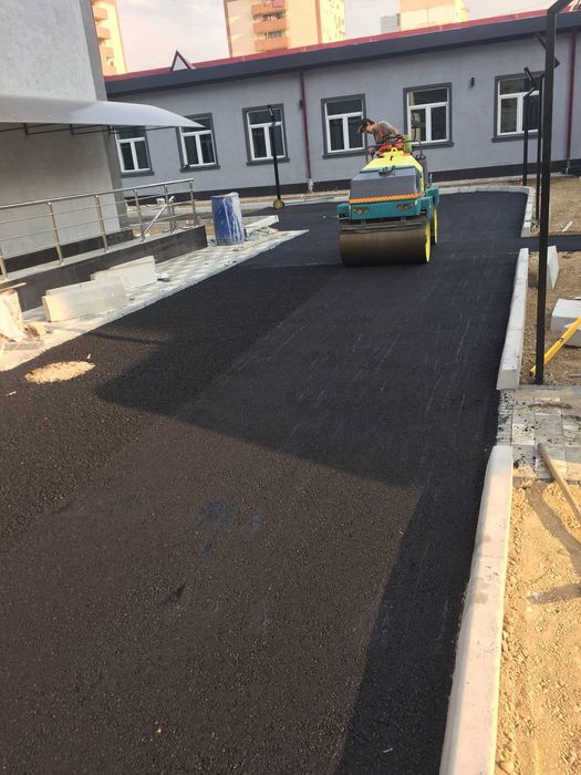 Асфалтлаш хизмати тез ва арзон