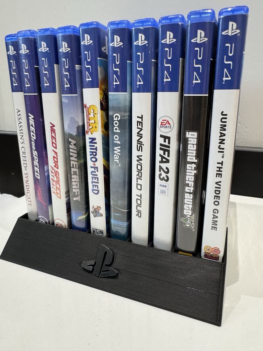 Стойка за playstation игри побираща 10 игри