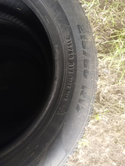 Продам шины 215/60 р16