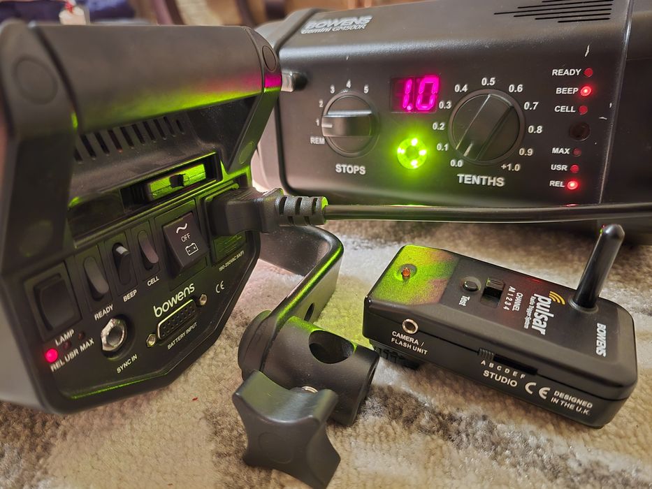 blitz foto studio Bowens Gemini GM500R set