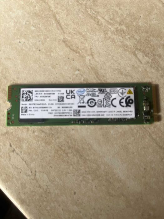 Ssd Drive Intel 660p, 512GB